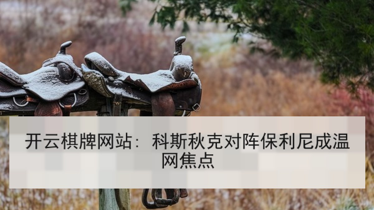 开云棋牌网站: 科斯秋克对阵保利尼成温网焦点